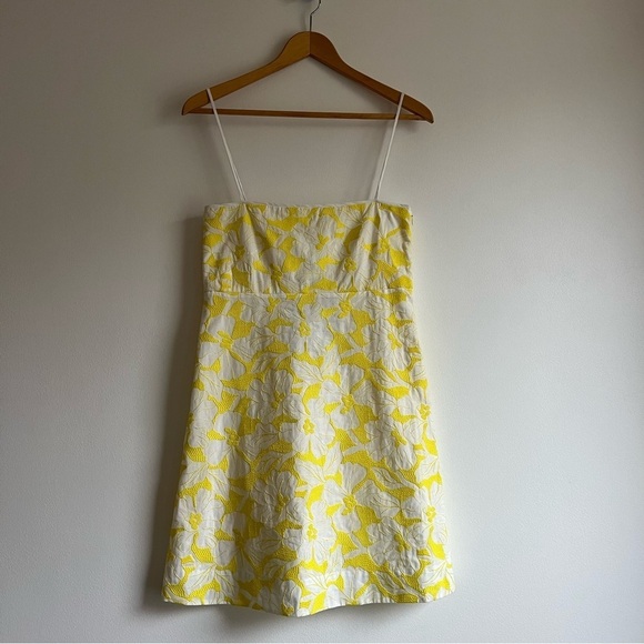 Three Graces London Clementine Dress in Daffodil UK6/XS - Picture 4 of 17